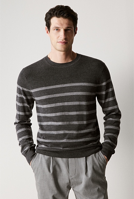 Merino Stripe Knit