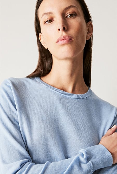 Merino Crew Neck Knit