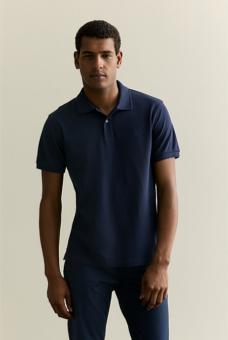 Classic Pique Monogram Polo