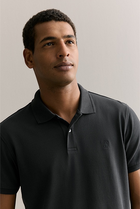 Classic Pique Monogram Polo