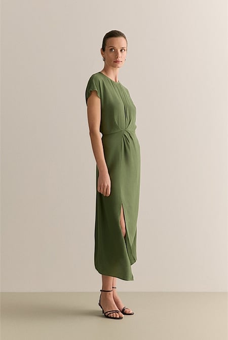 Asymmetric Hem Dress