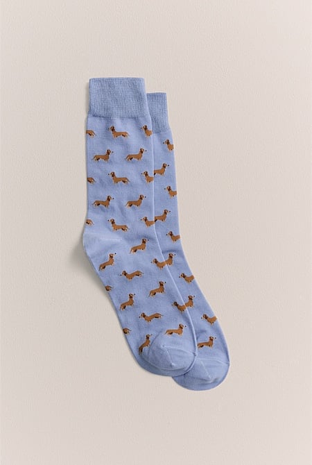 Dachshund Crew Sock