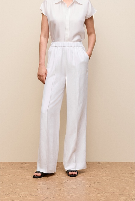 Soft Pinstitched Pant