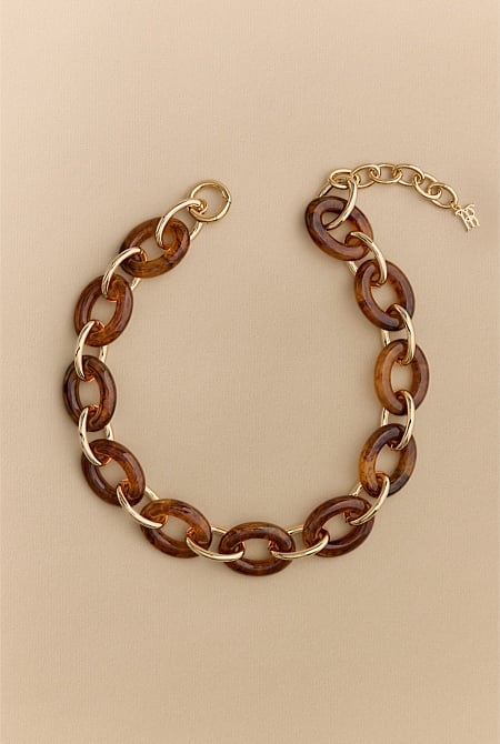Werri Tort Resin Necklace