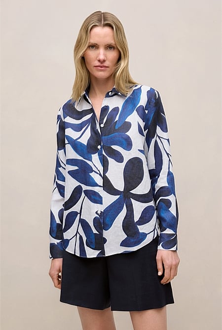 Marea Linen Classic Shirt