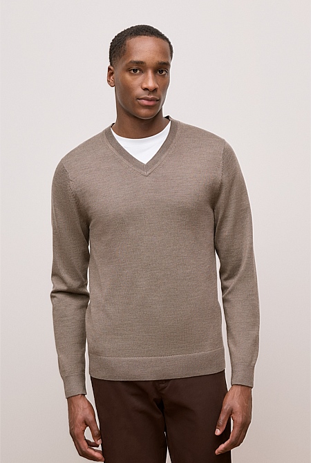 Merino V Neck