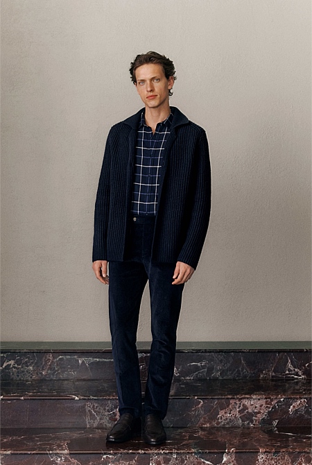 Brushed Cotton Yarn Dyed Check Shirt