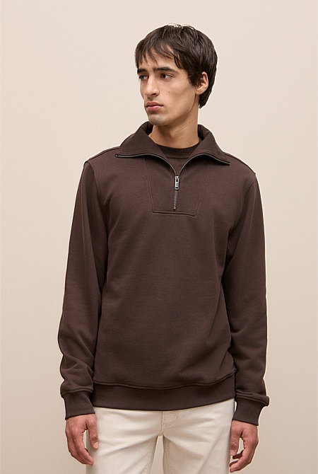 Half Zip Sweat