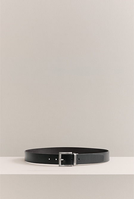 Leather Reversible Belt