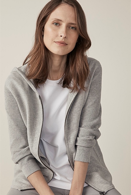 Lightweight cotton hoodie women's online