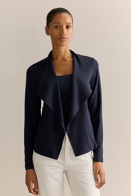 Bamboo Viscose Blend Jacket