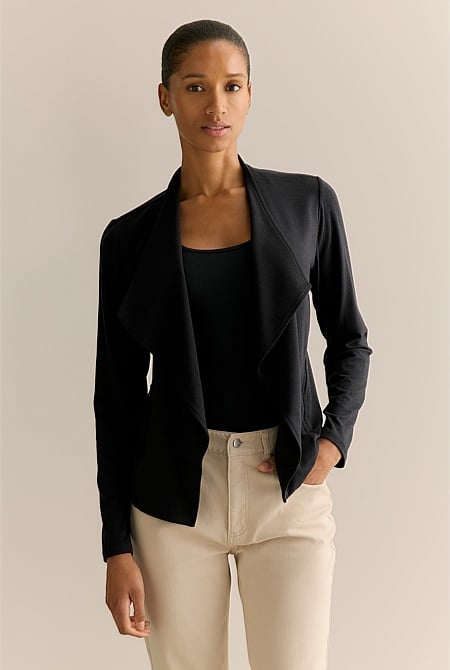 Bamboo Viscose Blend Jacket