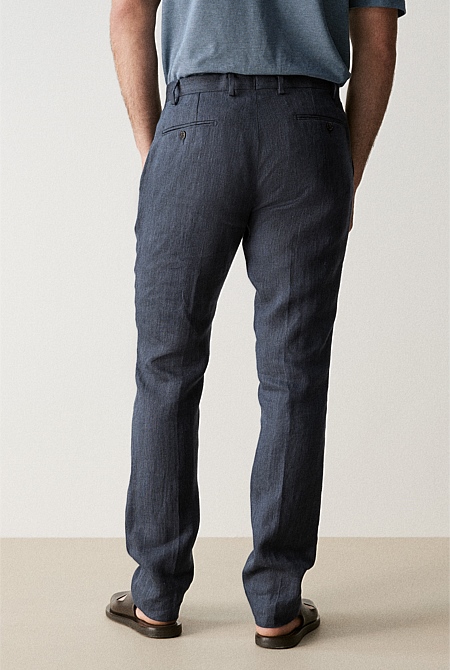 Regular Fit Irish Linen Pant