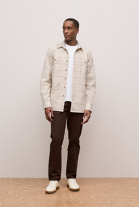 Cotton Jersey Crew T-shirt