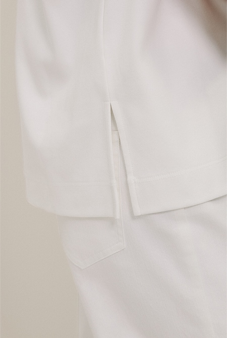 Modal Cotton Boxy Crew T-shirt