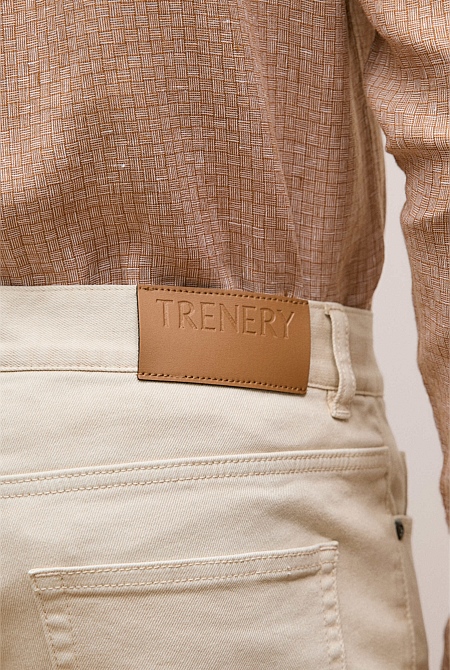 Cotton Garment Dyed Twill Pant