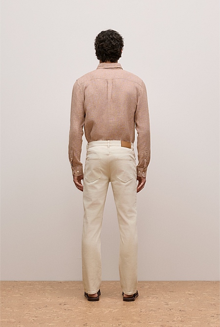 Cotton Garment Dyed Twill Pant