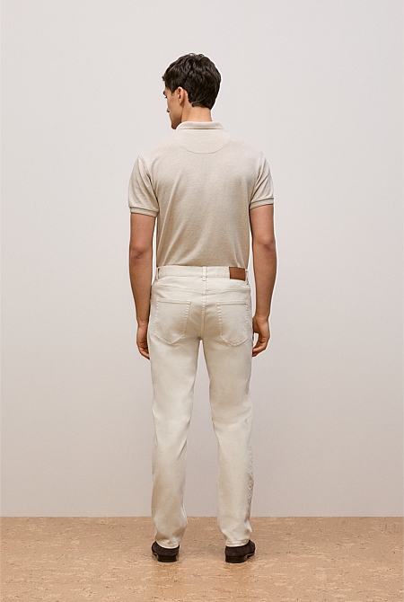 Cotton Garment Dyed Twill Pant