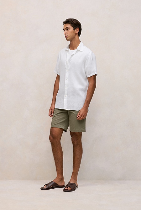 Cotton Twill Chino Short