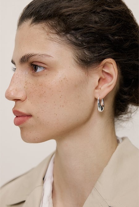 Etty Teardrop Hoop Earrings Etty Teardrop Hoop Earrings