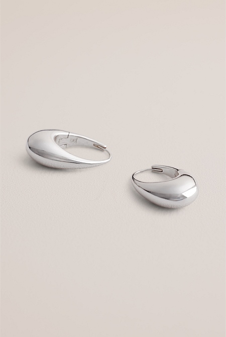 Etty Teardrop Hoop Earrings