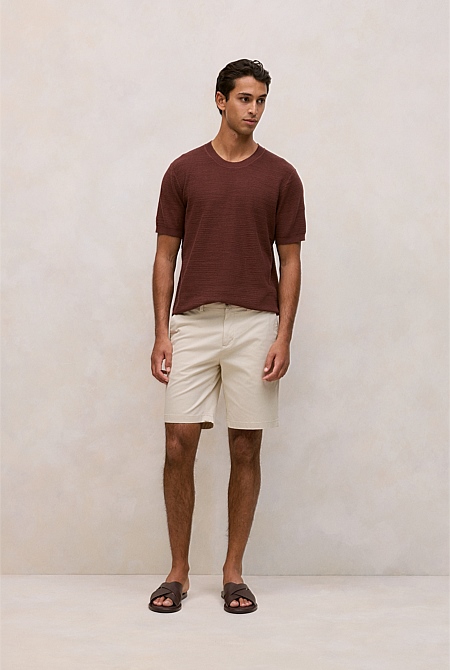 Cotton Twill Chino Short
