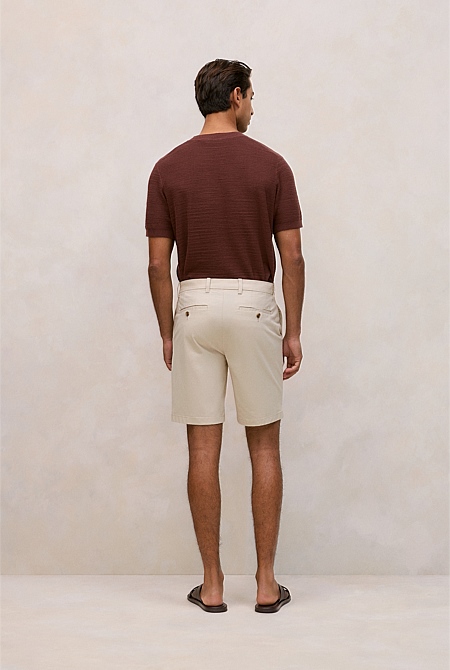 Cotton Twill Chino Short