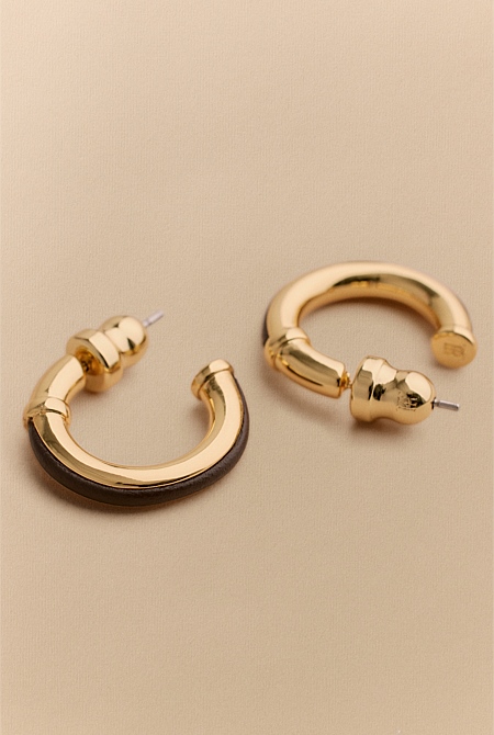 Lutra Hoop Earrings