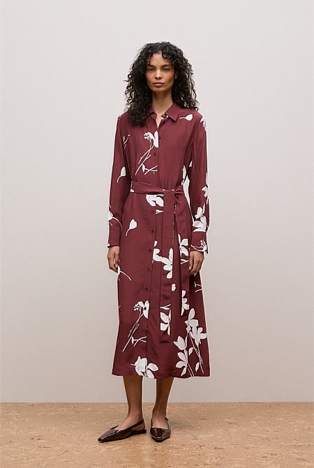 Wren Floral Shirt Dress