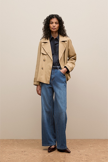 Cotton Poplin Long Sleeve Shirt