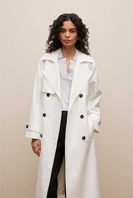 Double Cloth Trench
