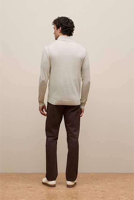 Merino Half Zip