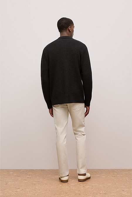 Merino Textured Shacket