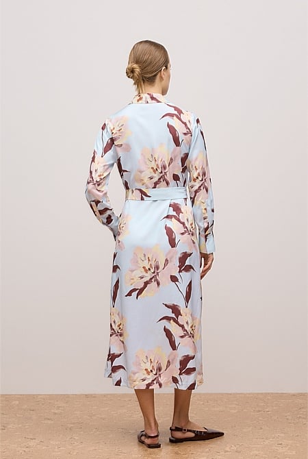 Camellia Shirt Dress