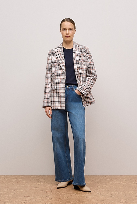 Wool Tweed Blazer