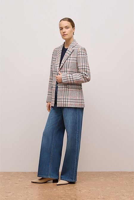 Wool Tweed Blazer
