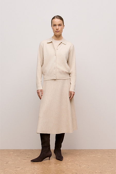 Merino Milano Knit Skirt