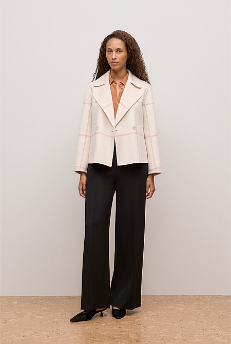 Silk Concealed Placket Shirt