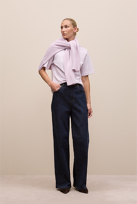 Cotton Modal Interlock T-shirt