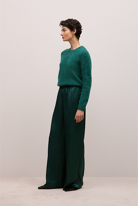Brushed Alpaca Pullover