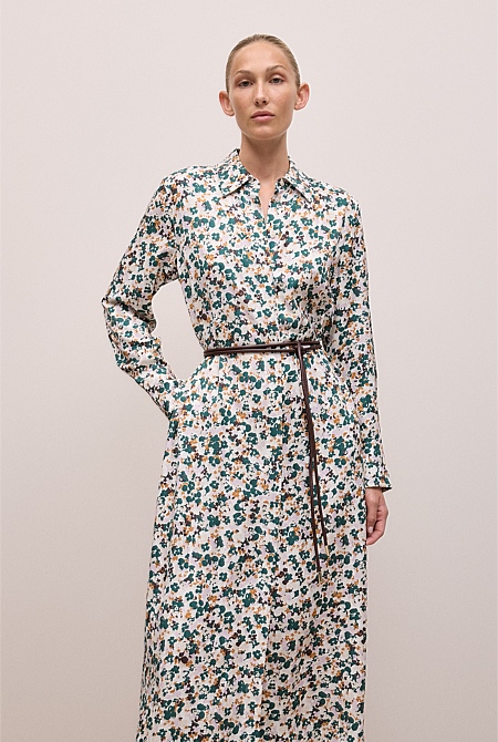 Liora Floral Belted Dress