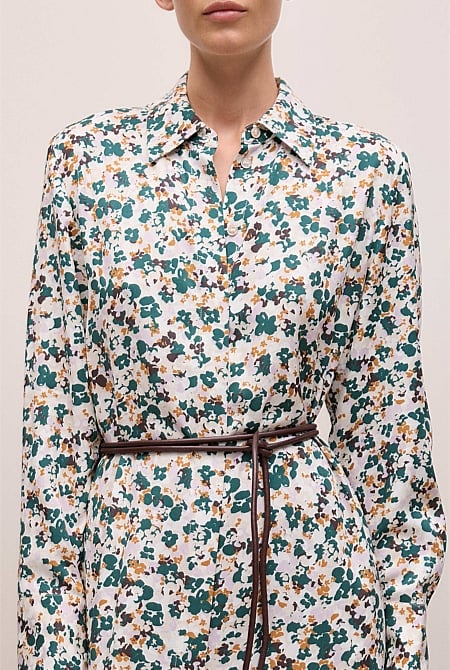 Liora Floral Belted Dress