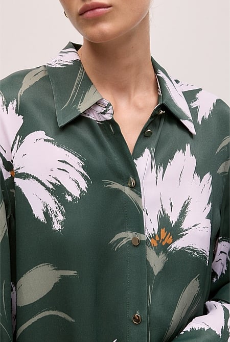 Wilda Satin Shirt