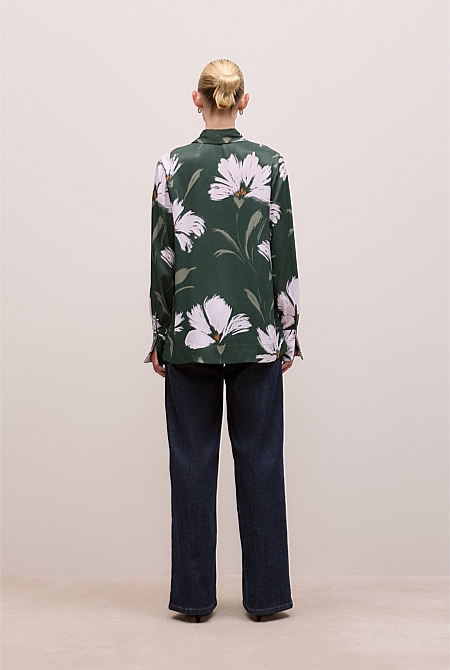 Wilda Satin Shirt