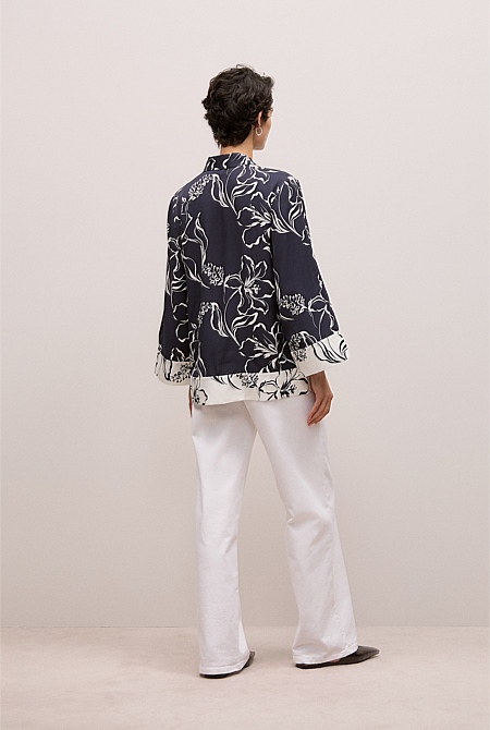 Iluna Spliced Shirt