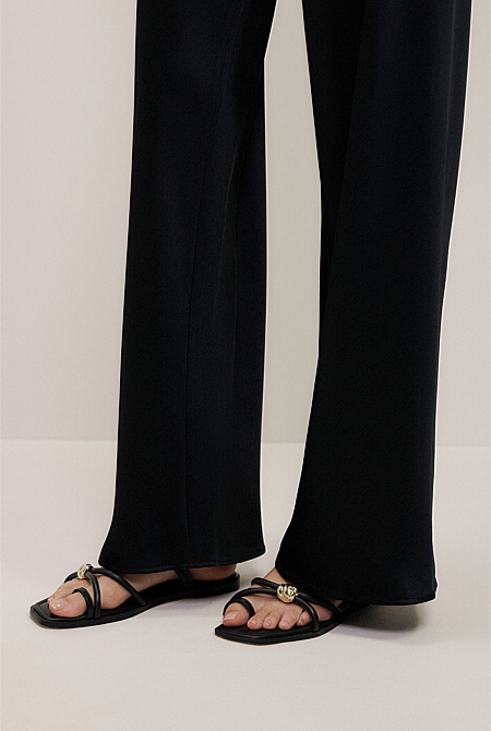 Satin Bias Cut Pant