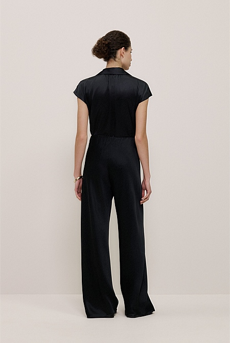 Satin Bias Cut Pant