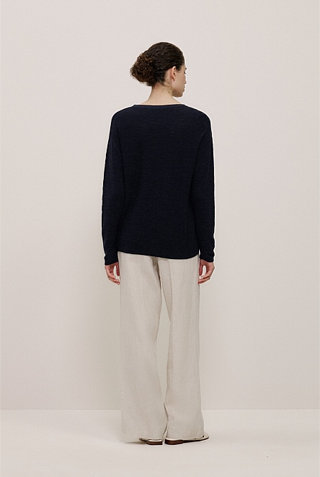 Linen Cotton Pullover