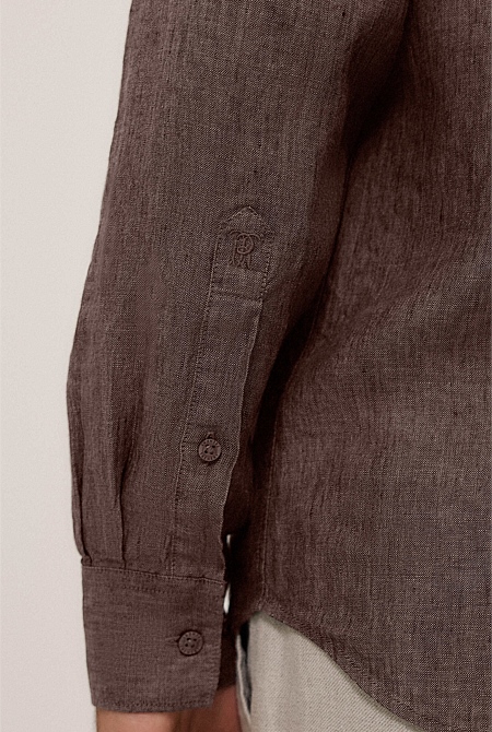 Tailored Fit Delave Linen Shirt