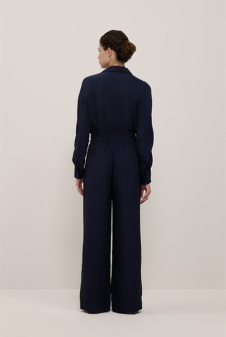 Piping Detail Pull On Pant